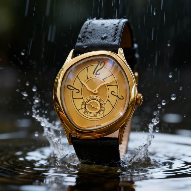 Luxury Fashion Sport Business Quartz Analog Leather Strap Watch OEM Custom logo Montres Unique Twisted Distorted Quartz Watches