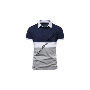 Polo de Golf de poliéster y algodón de lujo para hombre de talla grande, uniforme barato, Polo personalizado de punto de talla grande para hombre de Bangladesh - Product Image 1
