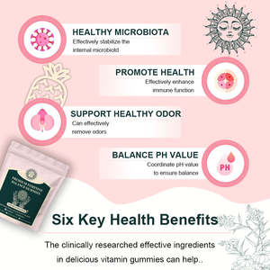 Commercio all'ingrosso della fabbrica di sapore di ananas equilibrio femminile per donne adulte ormone salute multivitaminico prodotto di bellezza - Product Image 2