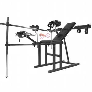 Lit de bondage inclinable BANSEY BDSM avec étriers, chaise de contention gynécologique, Letto bondage, Meubles bondage - Product Image 4