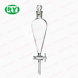 60ml 125ml 250ml 500ml 1000ml 2000ml PTFE पानी निकलने की टोंटी नाशपाती-आकार <span class=keywords><strong>separatory</strong></span> कीप - Product Image 1