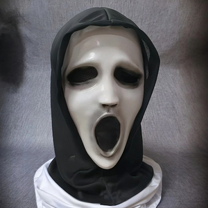 Nouveau Masque Ghost Face <span class=keywords><strong>Scream</strong></span> en Latex Souple, Accessoire de Cosplay <span class=keywords><strong>Film</strong></span> <span class=keywords><strong>d</strong></span>'<span class=keywords><strong>Horreur</strong></span>, Accessoire de Fête Effrayant, Masque <span class=keywords><strong>d</strong></span>'Halloween - Product Image 3