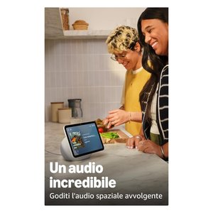 Assistente vocale <b>ECHO</b> <b>SHOW</b> <b>8</b> Newest Glacier white B0DTQWYZFF - Product Image 2