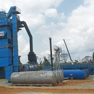 Centrale à asphalte mobile 160 TPH, mélangeur d'asphalte pour la construction routière - Product Image 3