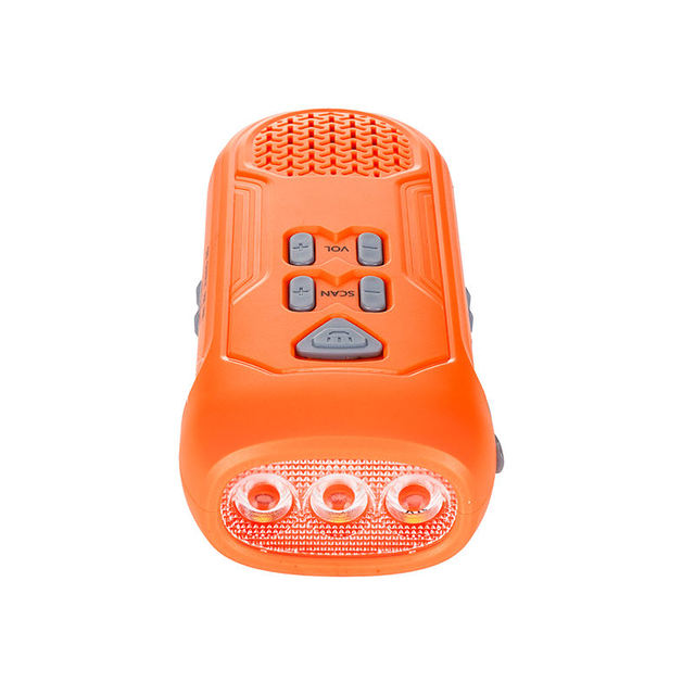 3 in 1 Hand Crank Emergency Radio Flashlight with USB Rechargeable AM FM SOS Power Bank for Survival Tool