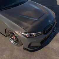 Lèvres de pare-chocs avant en ABS pour la nouvelle BMW Série 3 G20 LCI 2022 2023 2024 2025 2026, style Fang amélioré, accessoires de voiture peints