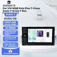 DUDU7 Reproductor multimedia de radio para coche, unidad principal para VW MQB Polo Plus, T‑Cross, Zoals, T‑Kruis y T‑Roc