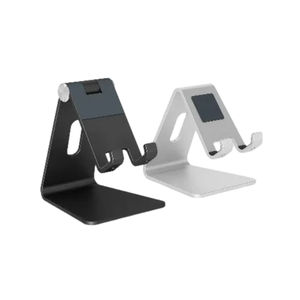 Precio bajo de fábrica, buena textura, soporte de teléfono de escritorio de Metal plegable portátil más estable para oficina/estudio/uso doméstico - Product Image 2