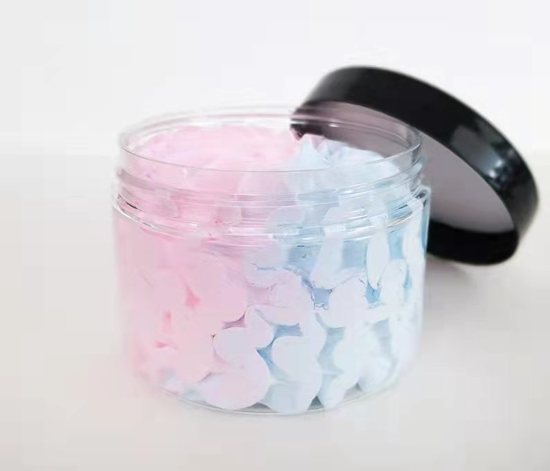 Whipped Moisturising Soap Tower Soap Fluff, 5 Soap Pots  Vegan Friendly Beauty Gift Softer Skin Shower Whip with private label