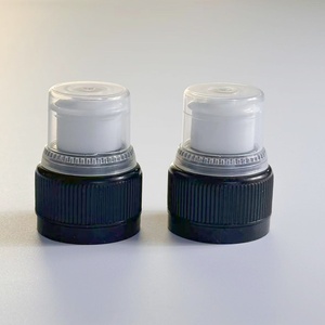 28mm 28/410 sin derrames plástico Push Pull deporte agua potable botella tapa con tapa Color personalizado - Product Image 4