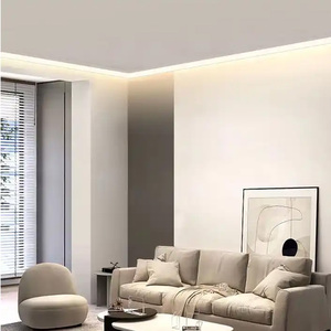 Nuevo diseño, perfil LED <span class=keywords><strong>de</strong></span> techo <span class=keywords><strong>de</strong></span> esquina <span class=keywords><strong>de</strong></span> gran tamaño con difusor <span class=keywords><strong>de</strong></span> Pc, tira <span class=keywords><strong>de</strong></span> luces Led cálidas <span class=keywords><strong>de</strong></span> 3000K, difusor <span class=keywords><strong>de</strong></span> canal Led <span class=keywords><strong>de</strong></span> <span class=keywords><strong>aluminio</strong></span> <span class=keywords><strong>blanco</strong></span> - Product Image 5