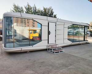 Residenze Moderne in Stile Capsula con Aree Attività Paesaggisticamente Ammessate, Case Modulari Complete con Struttura in Acciaio - Product Image 4