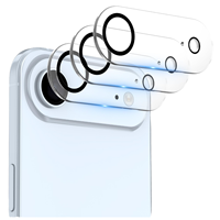 WHPXJY Nouvelle Version 2025 – Pack de 3 Protections d'Objectif d'Appareil Photo pour iPhone 17 Air – Verre Trempé 9H+ Incassable/Anti-rayures/Protège la Couleur