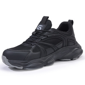 Quatre saisons pour hommes transfrontaliers Anti-écrasement Anti-piercing Steel Toe Mesh Upper Chaussures <span class=keywords><strong>de</strong></span> travail <span class=keywords><strong>de</strong></span> <span class=keywords><strong>sécurité</strong></span> légères - Product Image 3