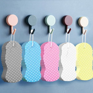 Éponge de bain 3D pour bébé, éponge de bain tridimensionnelle à motif écailles de poisson pour le bain des nourrissons. - Product Image 1