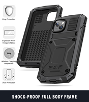 Coque de téléphone antichoc avec trous de refroidissement et aromathérapie en métal pour iPhone 14 Pro Max – Nouvelle arrivée, vente chaude