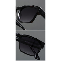 Lunettes de soleil polarisées carrées rétro pour hommes, nouvelle collection été 2025, haute qualité, protection UV400, tendance