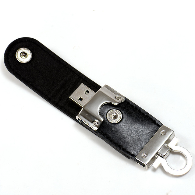 Custom U Disk USD Pendrive 8GB 16GB 32GB Wholesale,Leather Case 64GB 128GB USB 3.0 2.0 Flash Drive Bulk
