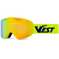 Masques de ski et de snowboard personnalisés OTG pour hommes, femmes et jeunes, compatibles avec lunettes de vue, avec protection anti-buée et UV400