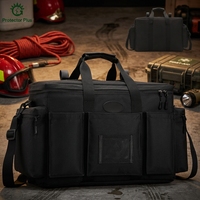 Sac de travail tactique multifonctionnel personnalisé pour pompiers, sac d'équipement d'urgence en polyester, sac d'équipement de sauvetage incendie