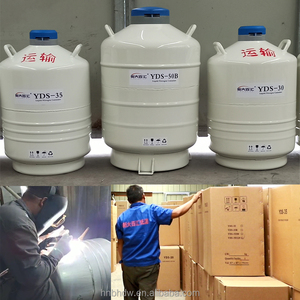 Réservoir de <span class=keywords><strong>stockage</strong></span> statique sécurisé pour azote liquide YDS-6, réservoir Dewar pour semence bovine, récipient sous pression en alliage d'aluminium 6L, insémination artificielle - Product Image 5