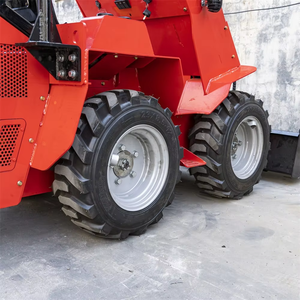 Precio de fábrica Raide on Loader Wheel Mini Crawler Skid Steer Loader Asentado Skid Steer Loader - Product Image 5