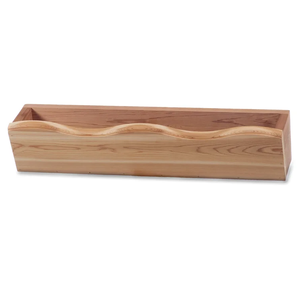 JUNJI Jardinière <span class=keywords><strong>en</strong></span> <span class=keywords><strong>bois</strong></span> de ferme sur mesure Fenêtre rustique et boîte à fleurs <span class=keywords><strong>pour</strong></span> la maison et le jardin avec garde-corps - Product Image 2