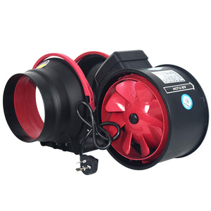Ventilador de conducto redondo, ventilador de Ventilación potente para <span class=keywords><strong>baño</strong></span> doméstico de hotel, <span class=keywords><strong>extractor</strong></span> de humo <span class=keywords><strong>silencioso</strong></span> de 4 pulgadas y 40W - Product Image 6