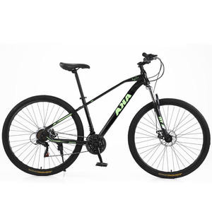 Bicicleta de Montaña Portátil de <span class=keywords><strong>29</strong></span> Pulgadas con <span class=keywords><strong>Cuadro</strong></span> de Acero al <span class=keywords><strong>Carbono</strong></span>, Suspensión en Horquilla, <span class=keywords><strong>Doble</strong></span> Freno de Disco, <span class=keywords><strong>Cuadro</strong></span> Rígido, Capacidad de Carga de 150 kg, 21 Velocidades - Product Image 4