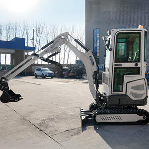 Mini-excavatrice OEM 1.8T avec cabine climatisée, certifiée CE EPA, idéale pour les travaux municipaux et les projets agricoles, livraison gratuite - Product Image 3