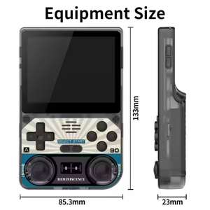 Console de jeu portable rétro Powkiddy V20, écran IPS HD de 3,5 pouces, 64 Go, 10 000 jeux, batterie de 5 000 mAh, Linux, WiFi, cadeau idéal pour enfant - Product Image 2