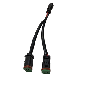 Fiação de Cabo Automotivo DT com Conectores Multi-cabeça 3P 2 Conectores à Prova d'Água para Montagem Automotiva - Product Image 1
