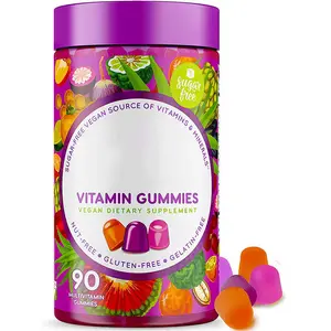 Supplément Immunitaire Keto Prue Gommes Multivitamines Végétaliennes à la Biotine avec <span class=keywords><strong>Vitamine</strong></span> <span class=keywords><strong>C</strong></span> <span class=keywords><strong>D3</strong></span> <span class=keywords><strong>et</strong></span> <span class=keywords><strong>Zinc</strong></span> - Product Image 1