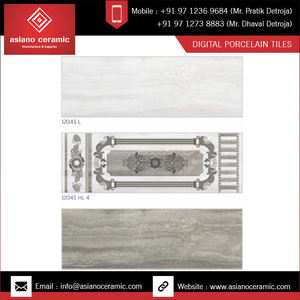Lot de carreaux muraux en porcelaine vitrifiée résistants aux acides, modernes, pour restaurants et centres commerciaux - Product Image 2