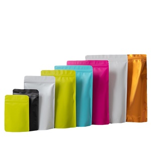 Bolsa de Papel de Aluminio de Color, Bolsa Vertical Esmerilada con Cierre Hermético, para Alimentos, Té, Caja Sorpresa, Cebo para Peces, Polvo, Empaquetado al por Mayor - Product Image 3