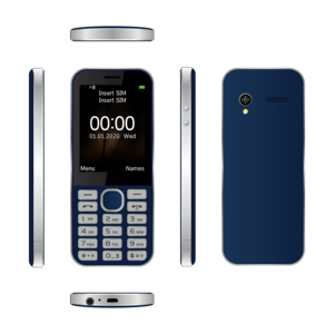 Teléfono 2G con Marco Metálico Central, Batería Grande de 1000 mAh, Teclado GSM P+<span class=keywords><strong>R</strong></span> con Pintura, Cámara de 0.3MP - Product Image 3