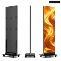 شاشة LED لمحطة العبّارات 640x1280 P3.0 مقاومة للماء IP65 ومضادة للأشعة فوق البنفسجية بسطوع 5000cd مع ضمان لمدة عامين ونظام إدارة المحتوى CMS/RDM لعرض شاشات الشاحنات الغذائية