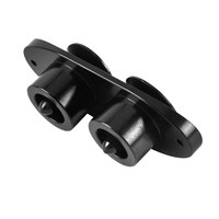 Kit de bouchon de remplissage de réservoir double carburant KST009 avec joint torique anti-fuite pour avion RC à essence nitro, fixation à vis en aluminium anodisé