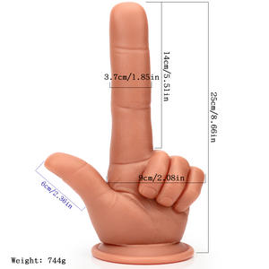 Girlspower Líquido Silicone Monstro Galo Dildo Dedo Shaped Adulto Brinquedo Do Sexo para As Mulheres Dragão Didol Fingerpint Brinquedo Do Sexo Das Mulheres - Product Image 5