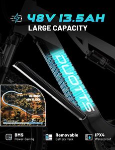 จักรยานไฟฟ้า EU Stock Duotts E29 Pro Ebike Mountain Dirt E Bike Montana Electrique E-bike E29 E-Mountain Bike  ผจญภัยบนเส้นทางด้วยความมั่นใจ - Product Image 2