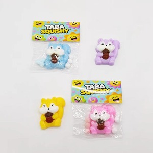 ของเล่นบีบรูปกระรอก Taba JO Novelty Squishy  ทำจากวัสดุ TPR นุ่ม ช่วยคลายเครียด บรรเทาความวิตกกังวล - Product Image 5