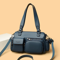 Nouveau sac à main décontracté pour femme, sac à bandoulière, sac de luxe portable à porter sous le bras, sacs à main tendance avec chaînes, fermeture éclair, toutes saisons