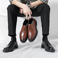 Mocassins plateforme rétro en cuir de vache véritable, respirants, antidérapants, tendance printemps-été