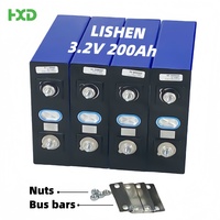 Batterie rechargeable au phosphate de fer et de lithium prismatique LiFePO4 LISHEN 200Ah haute performance pour véhicules électriques et outils électriques