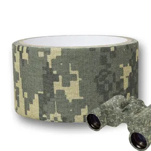 Wosport מכירה לוהטת לערבב צבע דביק אלסטי Camo בד קלטת