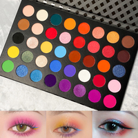 Palette de fards à paupières mats et scintillants 40 couleurs, haute pigmentation, maquillage pour les yeux