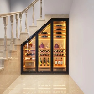 Service de conception de meubles sur mesure, armoire à vin intégrée en acier inoxydable, température constante, personnalisation à guichet unique - Product Image 6