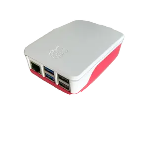 Aissmartlink casing Raspberry Pi 5, pelindung kipas PWM pendingin aktif Raspberry Pi5 merah/putih