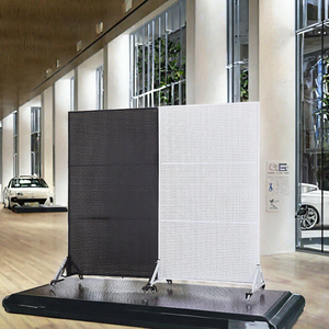 Light Duty Adjustable Single-Sided Metallic Display Stand Big Number Cube Tags for Car and Supermarket <b>Shelves</b> - Product Image 3