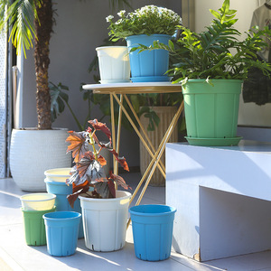 Pots de fleurs en résine Pots de montagne d'orchidée Pots de fleurs en plastique respirants contrôlés par les racines épaissis adaptés aux fleurs de <span class=keywords><strong>lune</strong></span> - Product Image 4